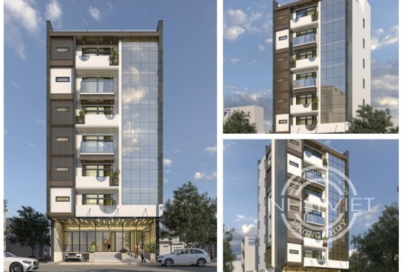 Khách sạn căn hộ - Condotel 7 tầng hiện đại