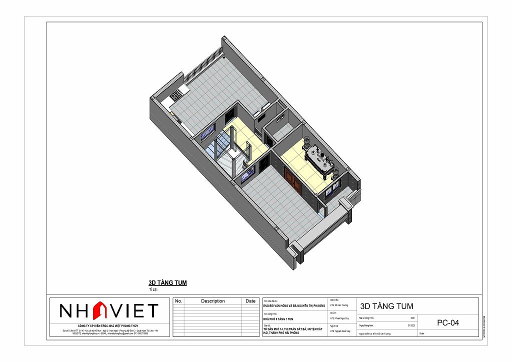 3D mẫu nhà phố 5 tầng hiện đại mặt tiền 6m thiết kế vòm